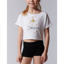 T-SHIRT COURT DANSE - AGILE JR PRINCESS