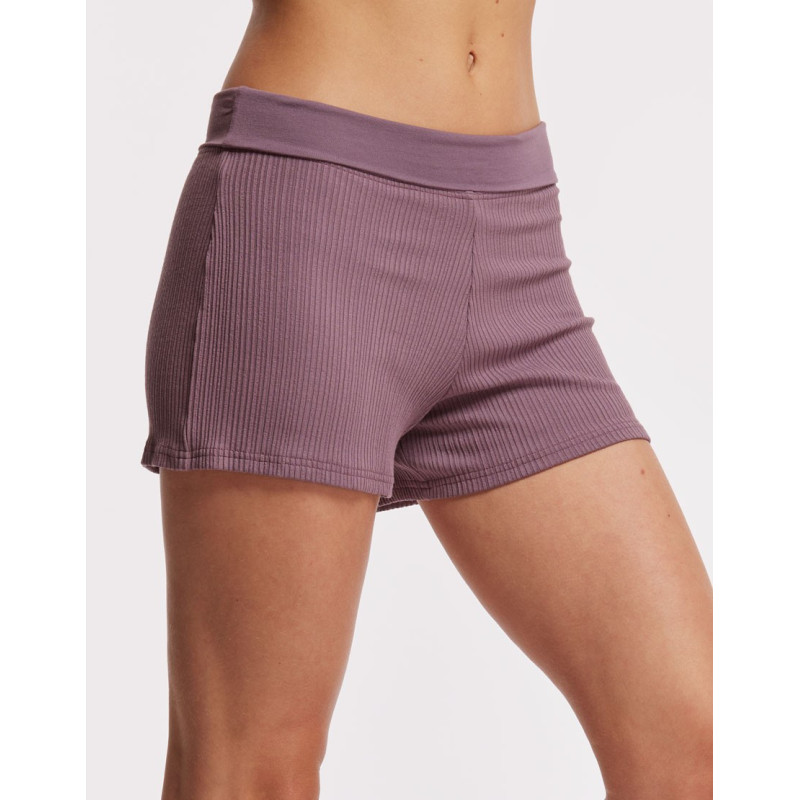 SHORT CÔTELÉ 2EN1 - RIO Noir. 