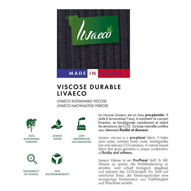 SHORT CÔTELÉ 2EN1 - RIO Noir. 