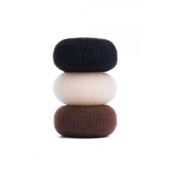Bun chignon Noir