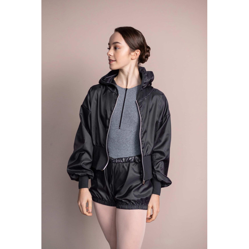 Veste à capuche large zippée Tissu transpiration Intermezzo Adel