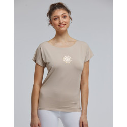 T-SHIRT YOGA - AVA PEACE - Sable -