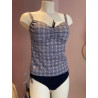Maillot de Bain 2 pièces TANKINI BELLE ILE Grain de Sable Maillot de Bain 2 pièces TANKINI BELLE ILE Grain de Sable