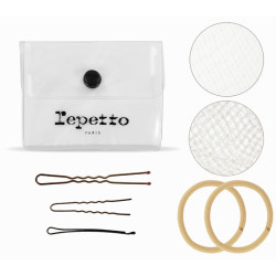 Kit cheveux blonds pour chignon de danse Repetto
