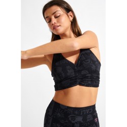 Brassière Noir FLOW WELLZEN...