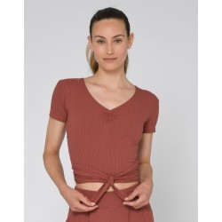 Cache-Cœur Côtelé ROBYN -...