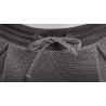Short court en mesh 3D argenté Noir et Argent Short court en mesh 3D argenté Noir et Argent