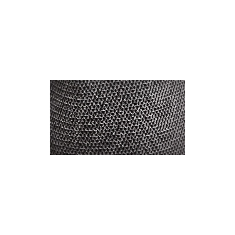  Short court en mesh 3D argenté   Noir et Argent